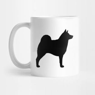 Norwegian Elkhound Silhouette Mug